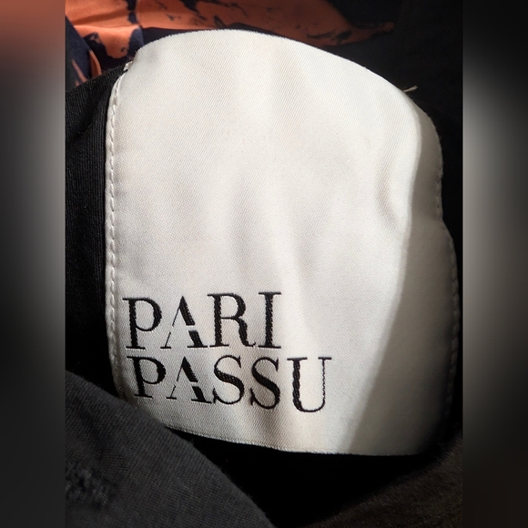 Pari Passu Black Cotton Shirt Dress Size 24 3X Luxury NWOT Modern Minimalis - Picture 4 of 5